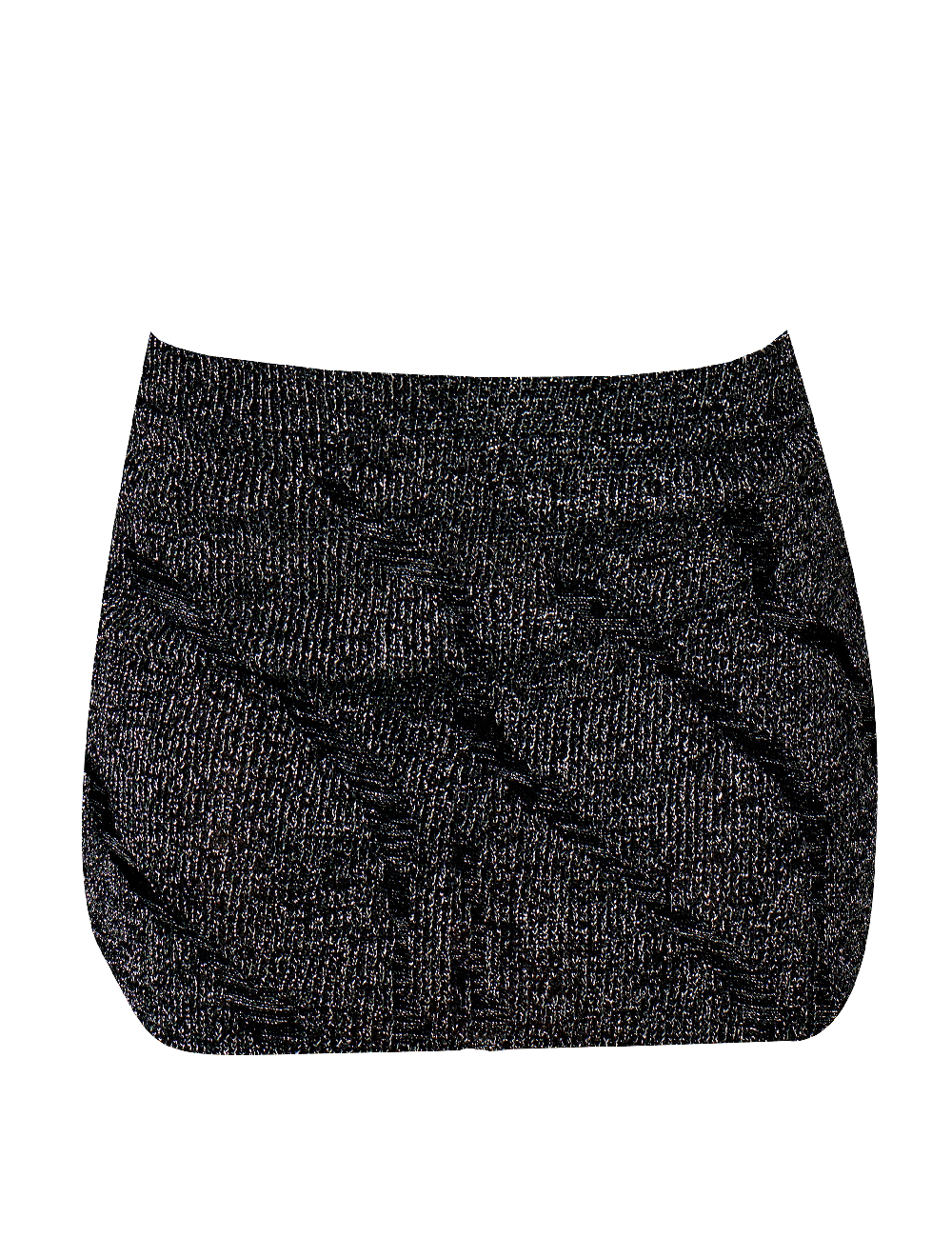 Fusta PRETTYLITTLETHING, negru - 1 | YEO