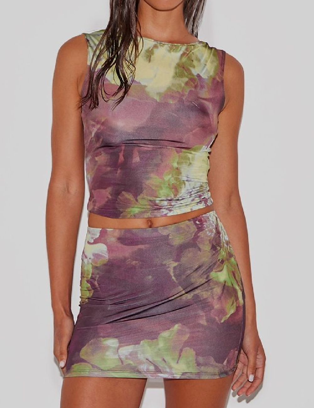 Top PRETTYLITTLETHING, mix culori