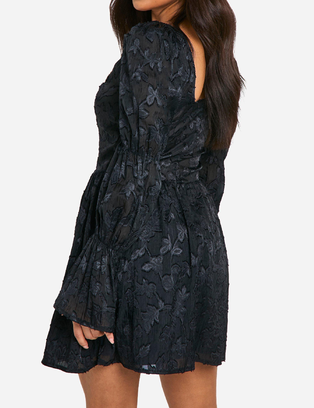 Rochie scurta Boohoo, negru - 1 | YEO