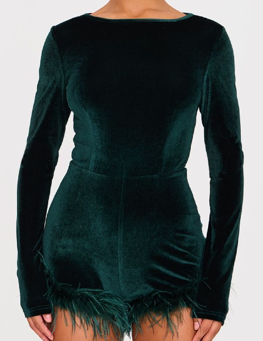 Salopeta PRETTYLITTLETHING, verde - 1 | YEO