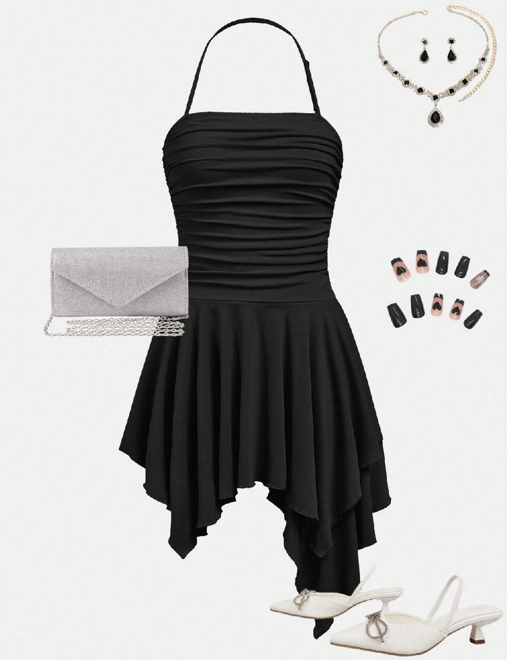 Rochie Shein Kids, negru