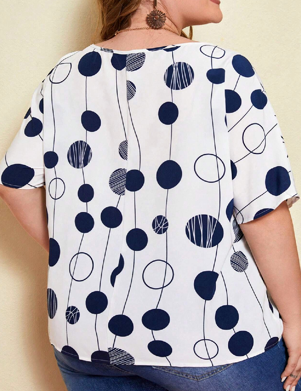 Bluza Emery Rose Curve, alb - 1 | YEO