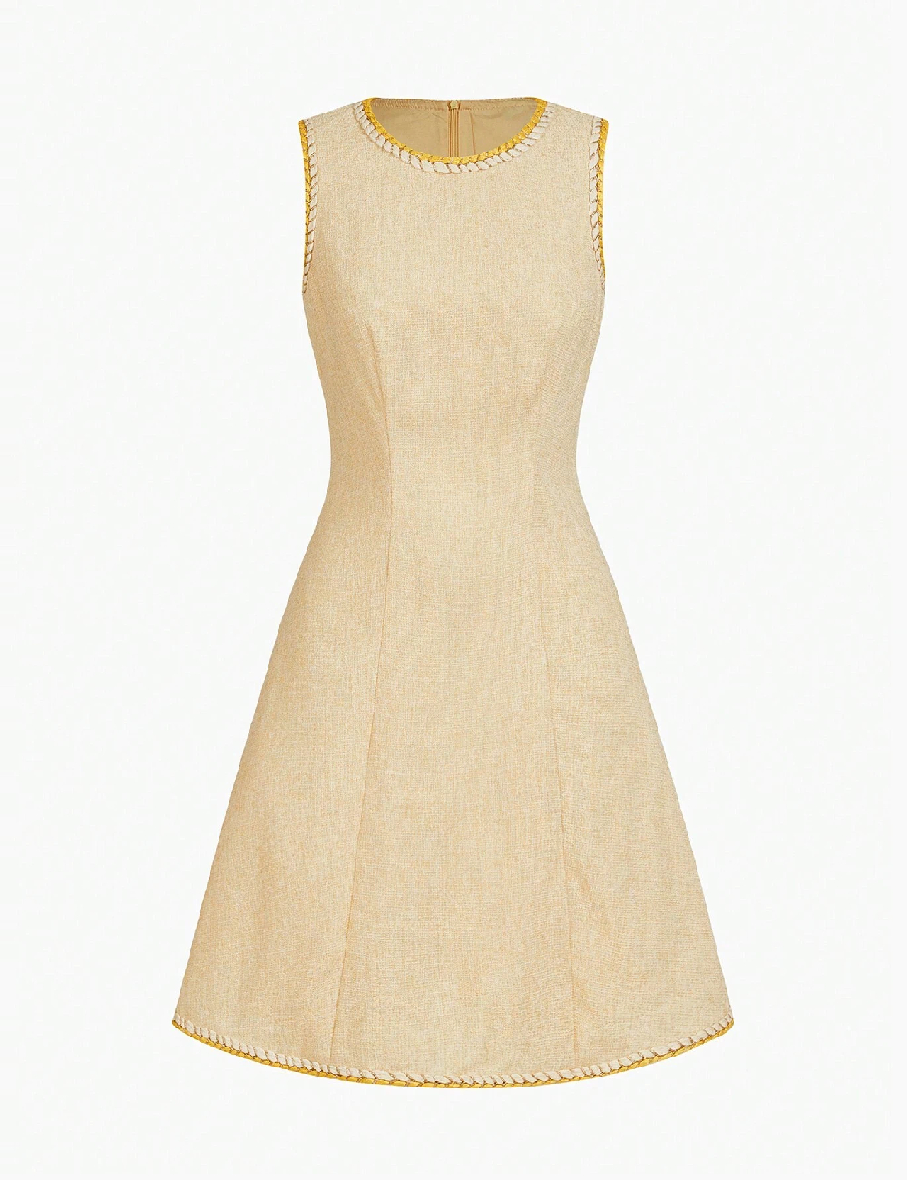 Rochie scurta MOTF, galben - 1 | YEO