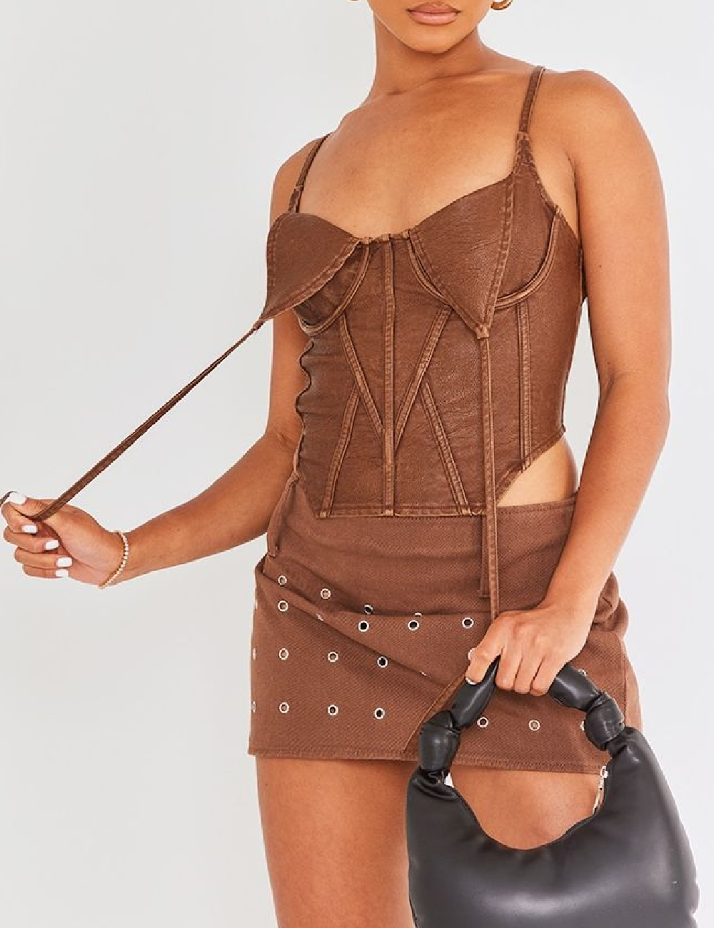 Top PRETTYLITTLETHING, maro - 1 | YEO