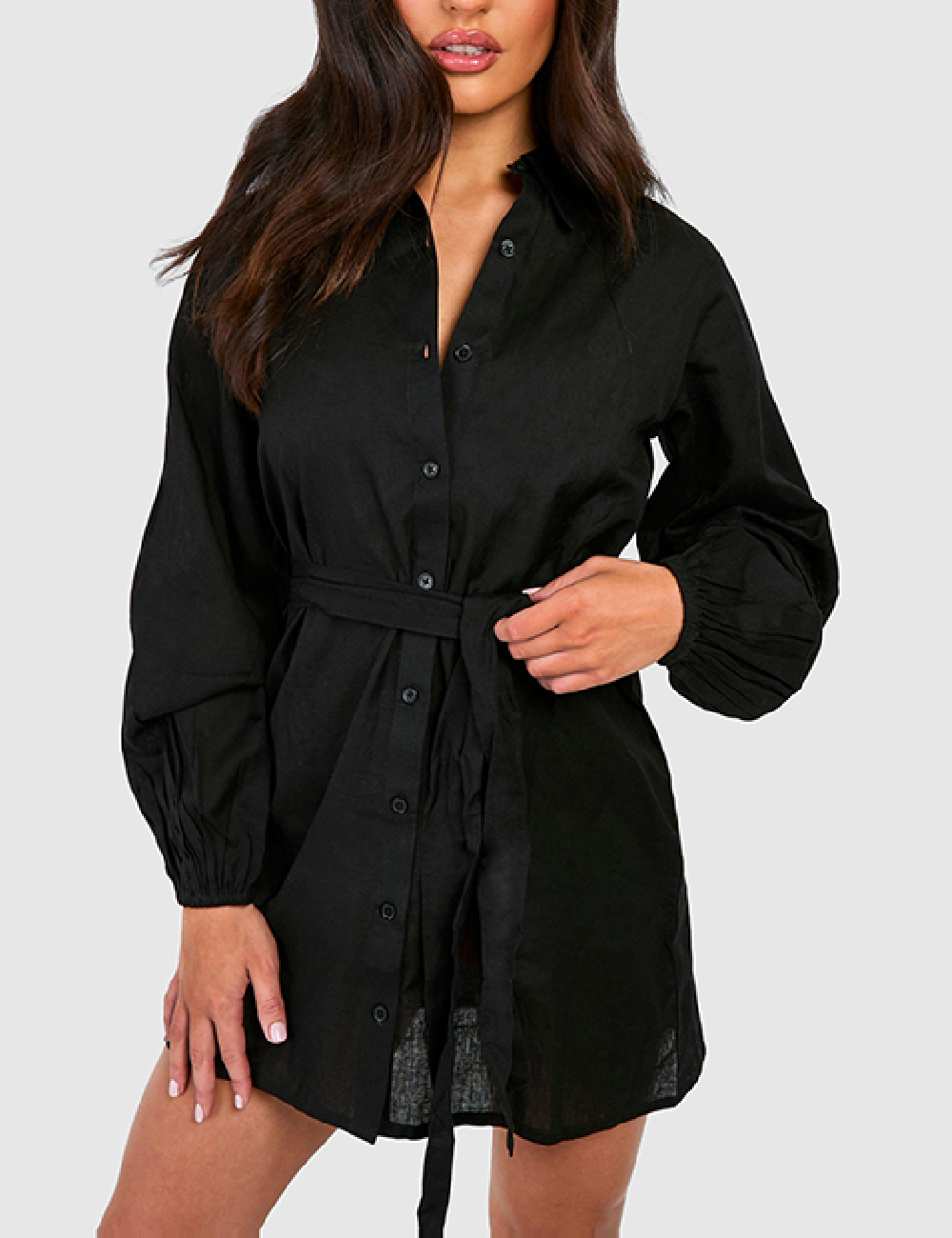 Nou Boohoo Rochie scurta, negru