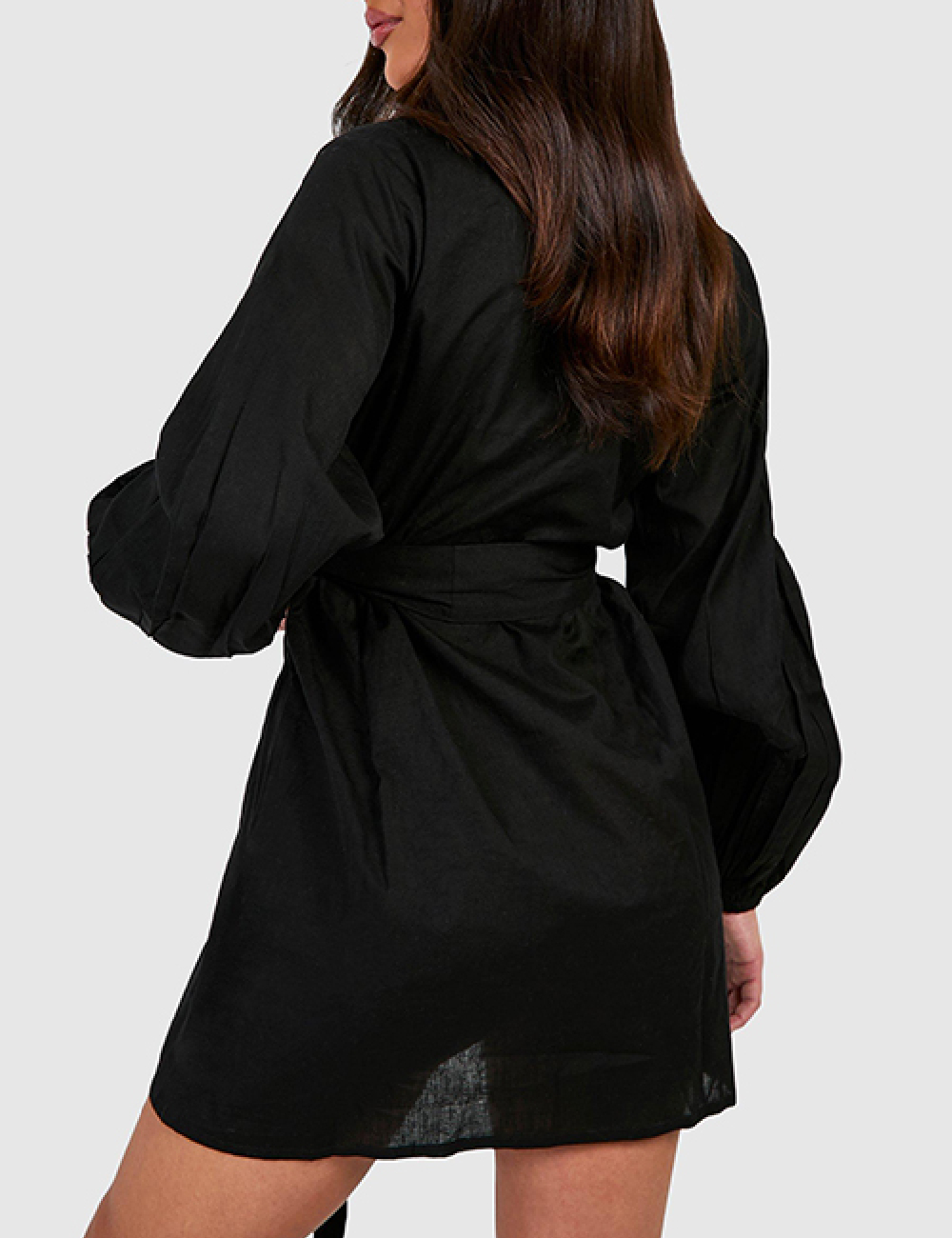 Rochie scurta Boohoo, negru - 1 | YEO