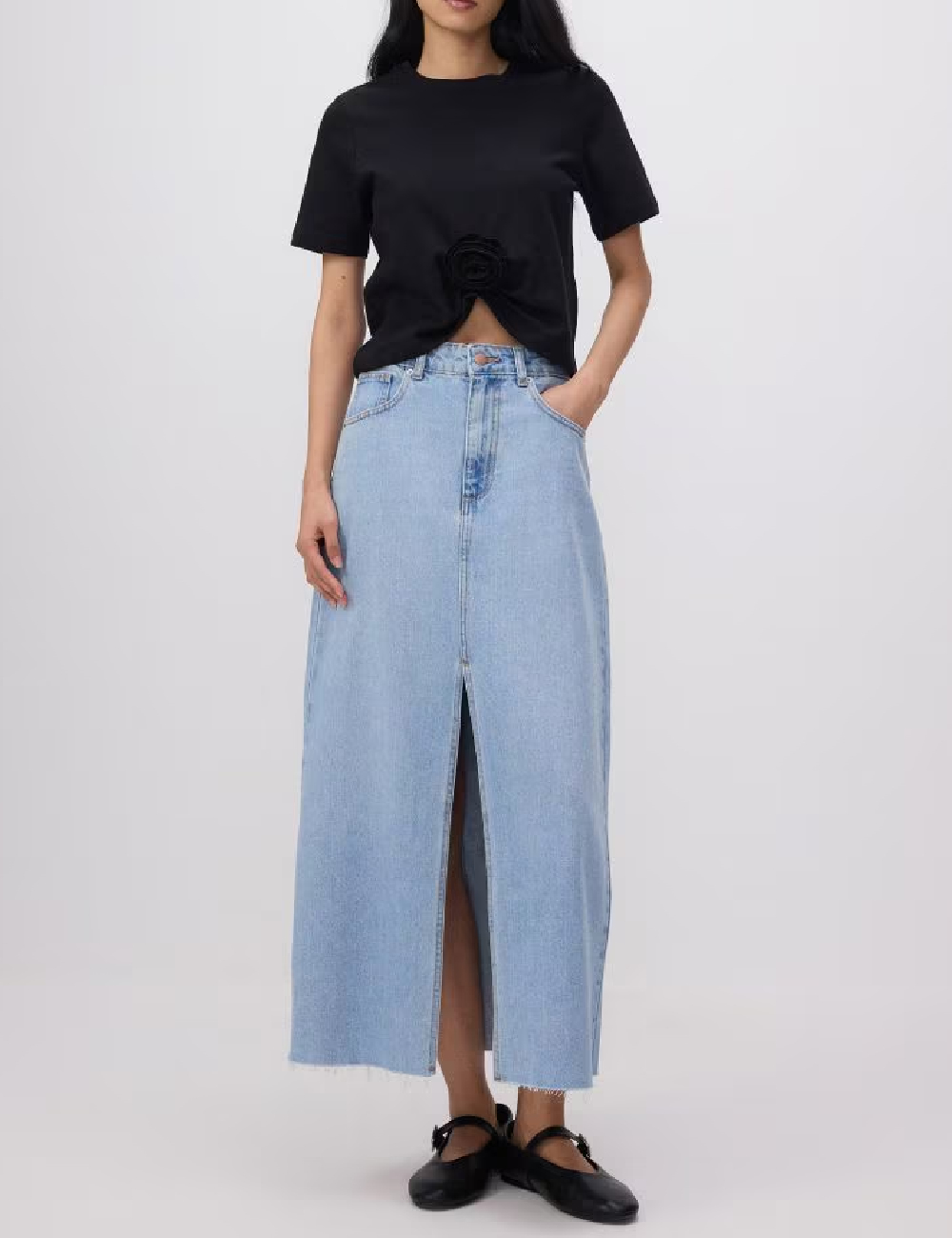 Tricou Reserved, negru - 1 | YEO