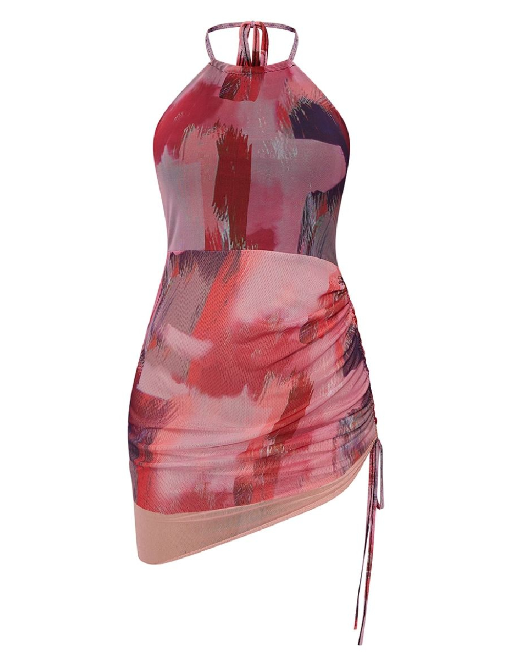 Rochie scurta PRETTYLITTLETHING, mix culori - 1 | YEO