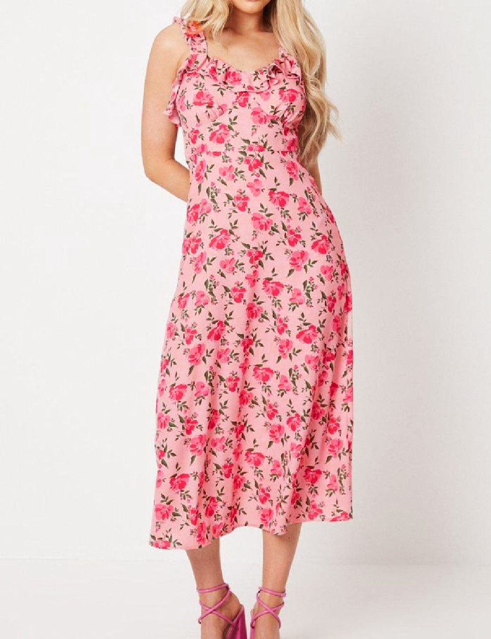Rochie medie Dorothy Perkins, floral print