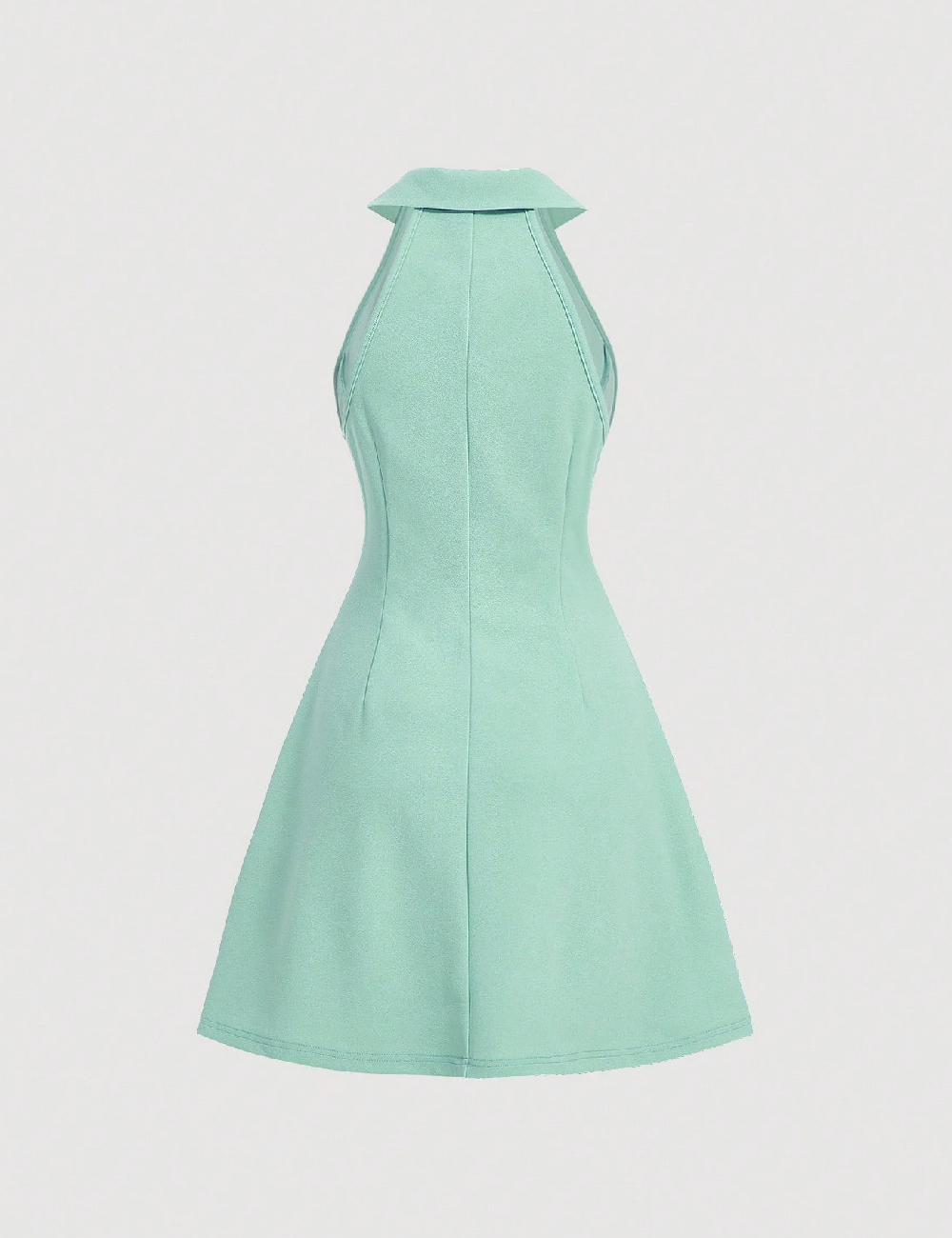 Rochie scurta SHEIN, verde - 1 | YEO