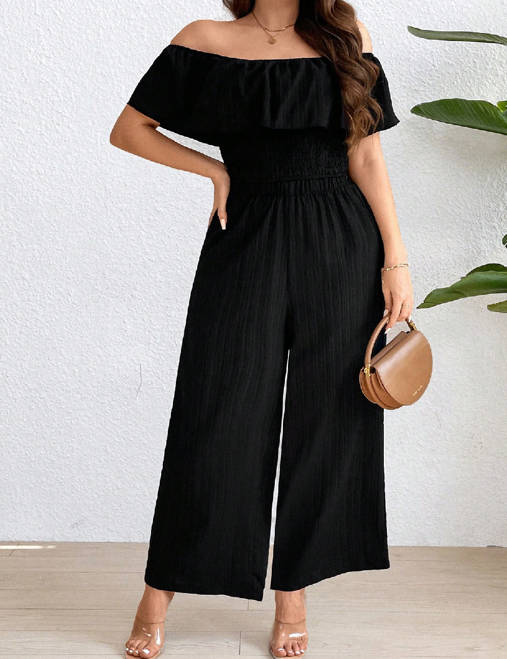 Compleu SHEIN CURVE, negru