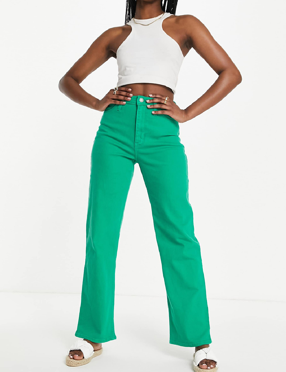 Blugi Hollister, verde - 1 | YEO