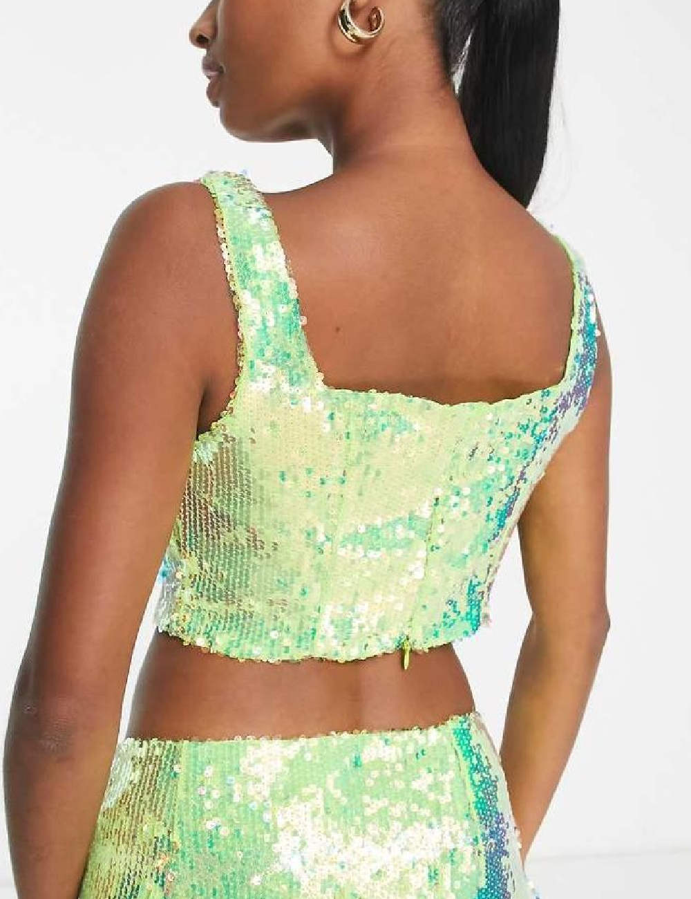 Top Collective The Label, verde - 1 | YEO