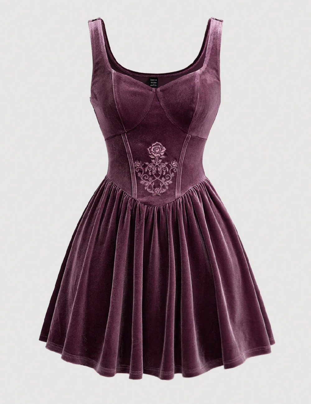 Rochie scurta SHEIN, mov