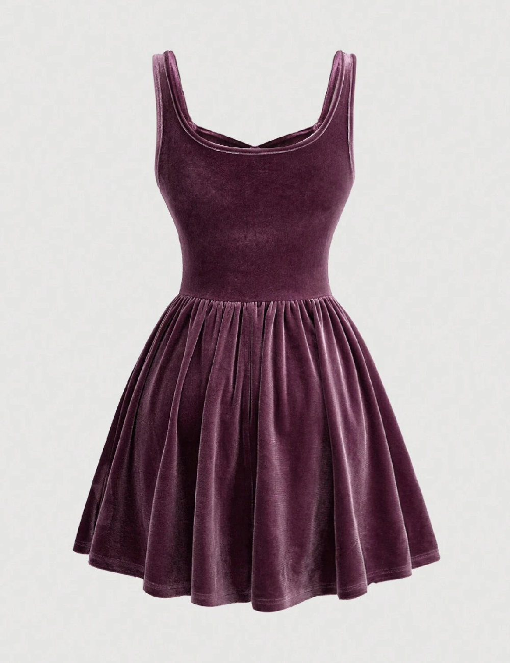 Rochie scurta SHEIN, mov - 1 | YEO