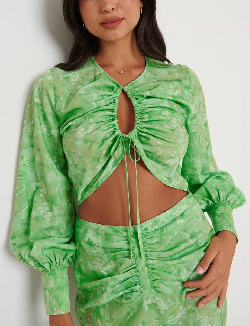 Top Pretty Lavish, verde