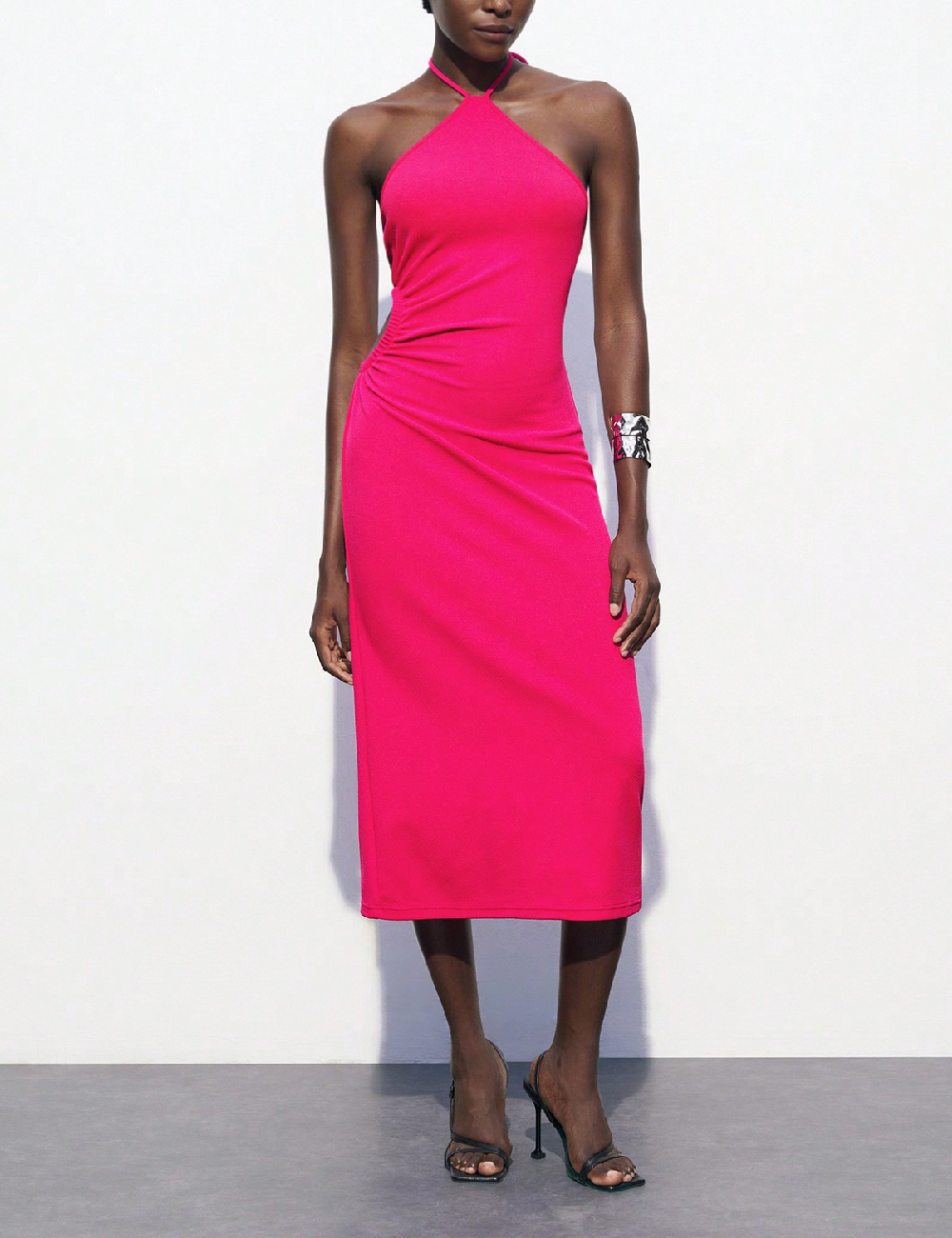 Rochie medie SHEIN, roz