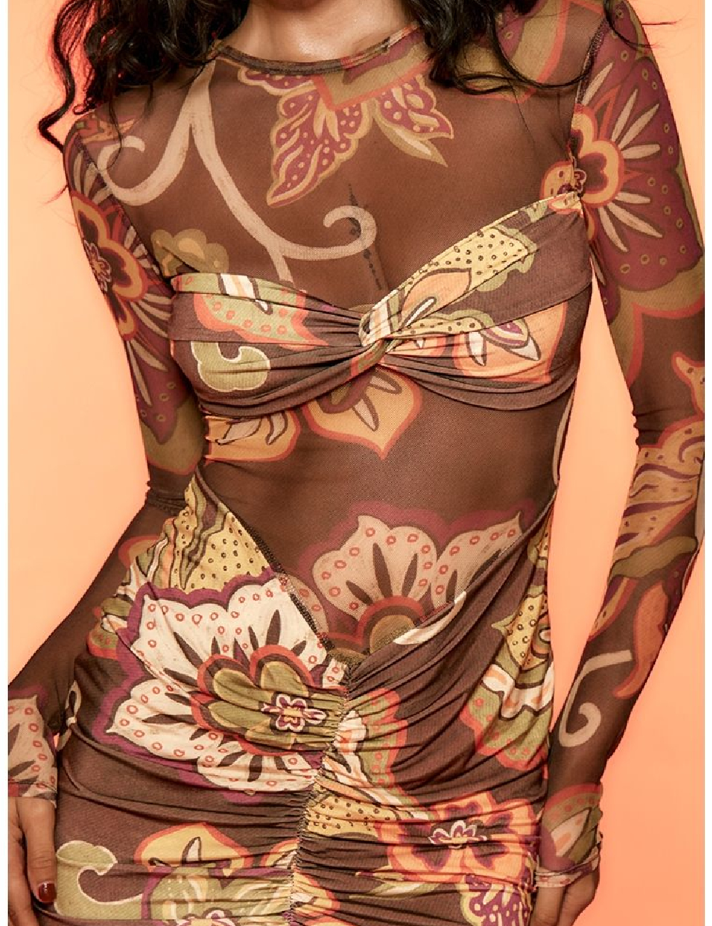 Rochie scurta PRETTYLITTLETHING, mix culori - 1 | YEO