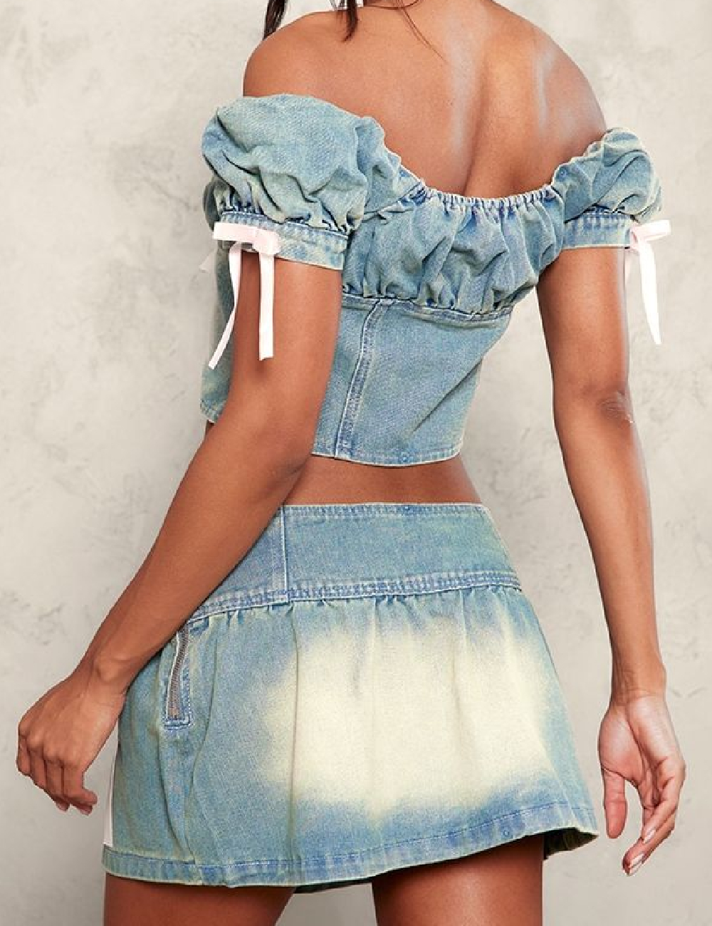 Top PRETTYLITTLETHING, albastru - 1 | YEO