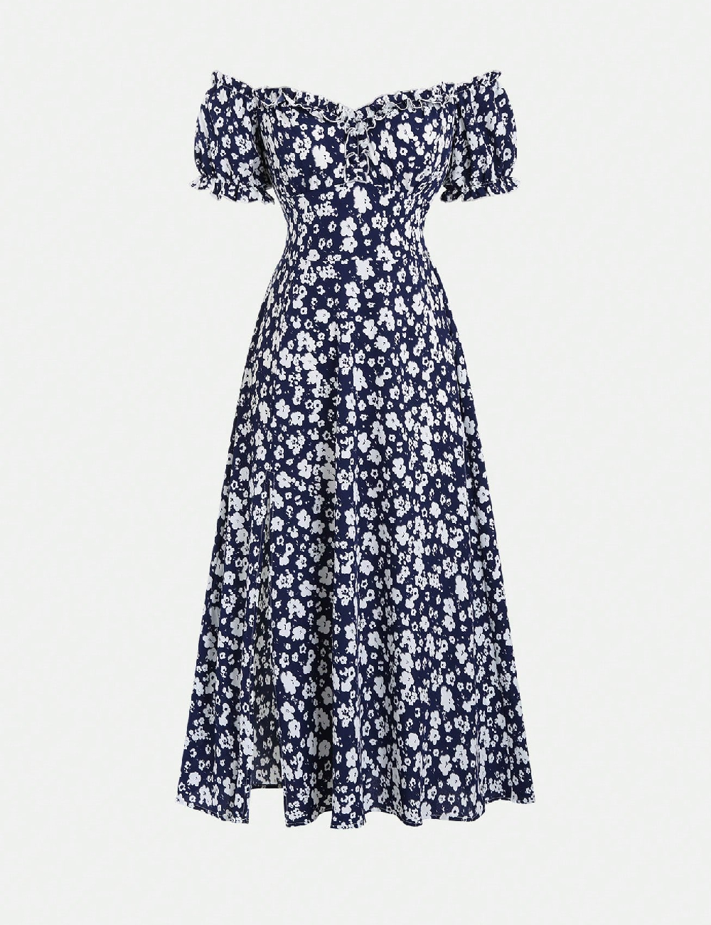 Rochie lunga SHEIN, albastru