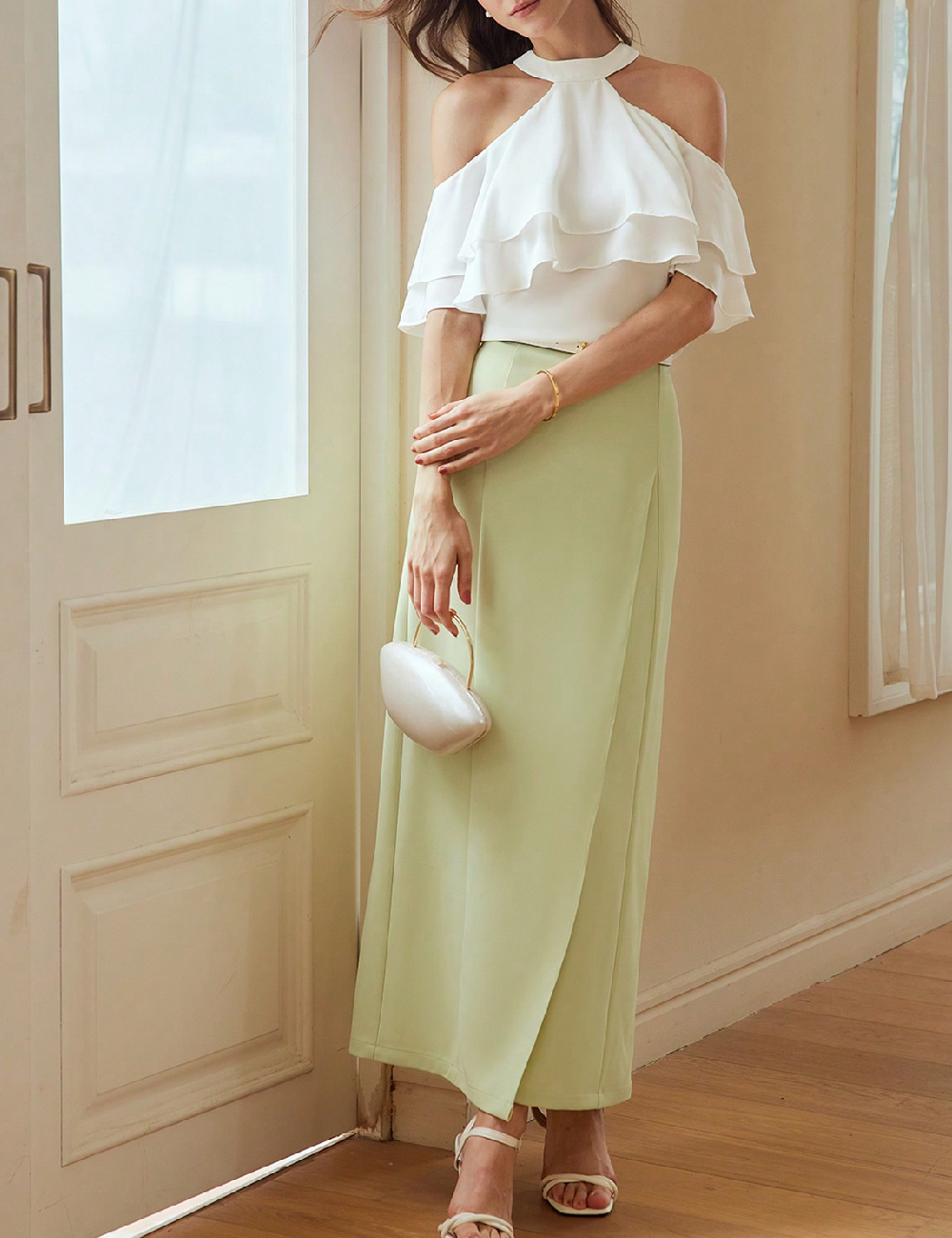 Bluza MOTF, alb - 1 | YEO