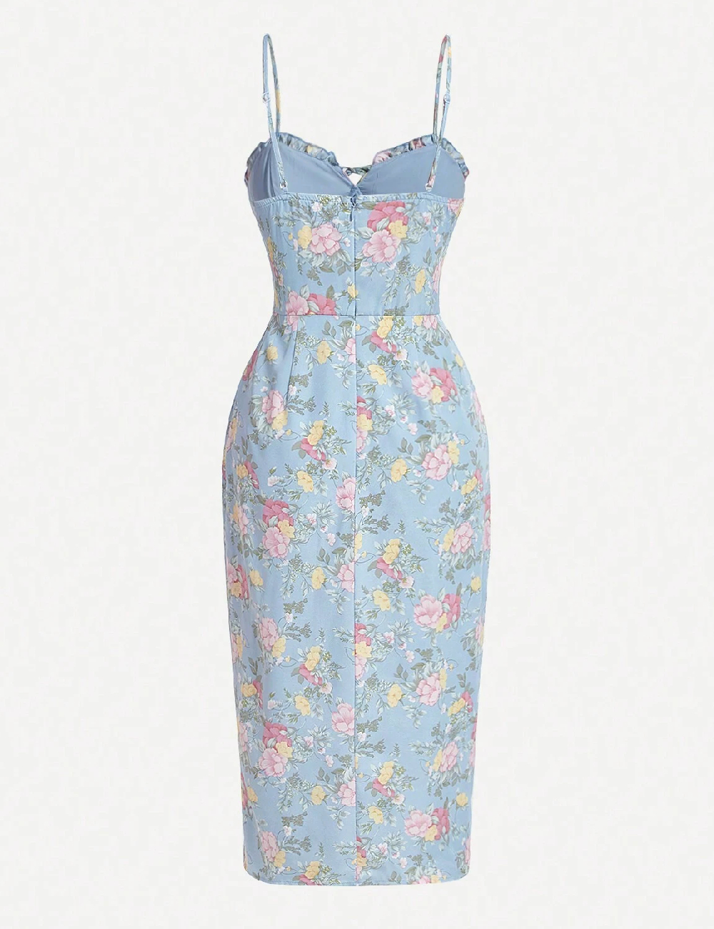 Rochie medie SHEIN, bleu - 1 | YEO