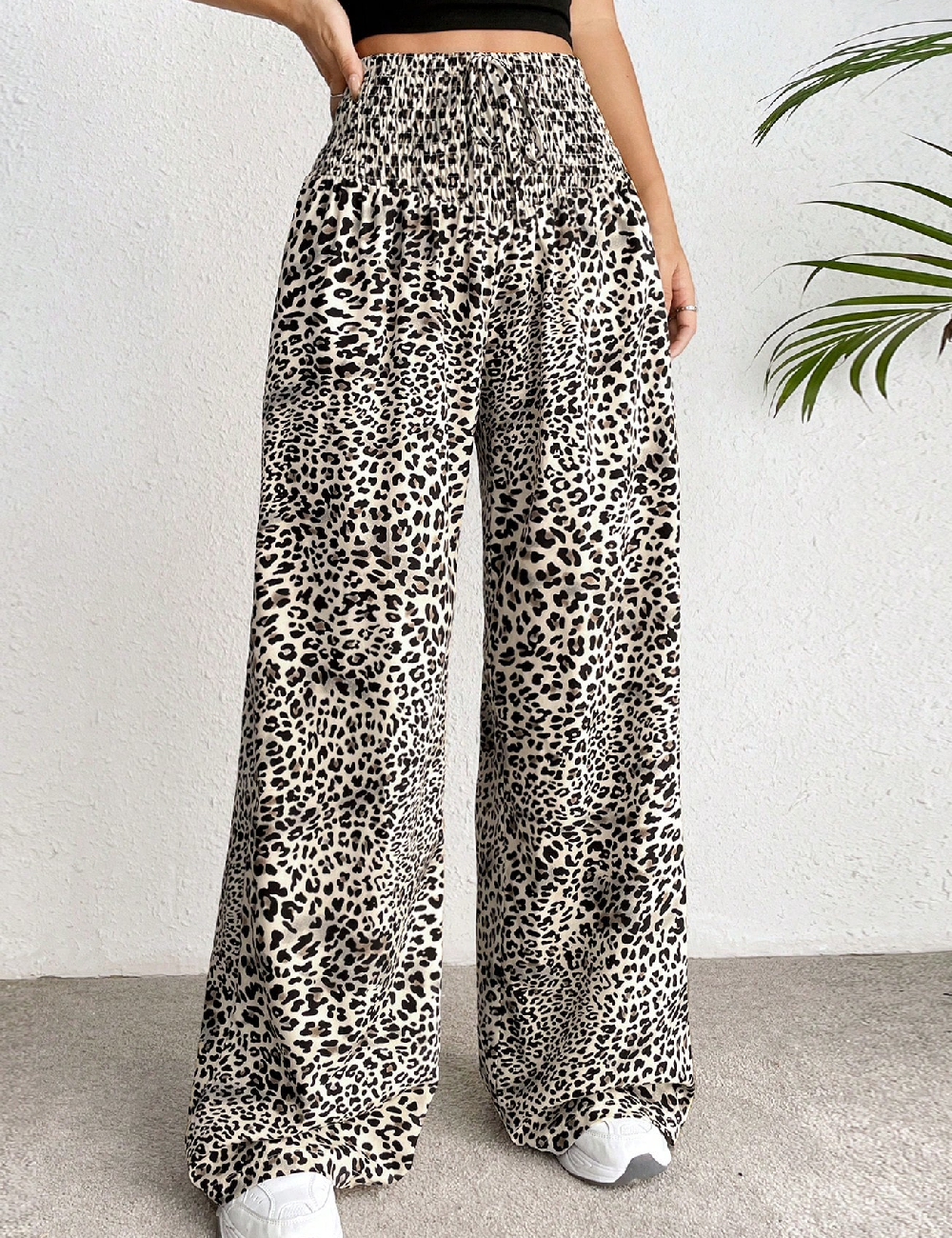 Pantaloni SHEIN, animal print