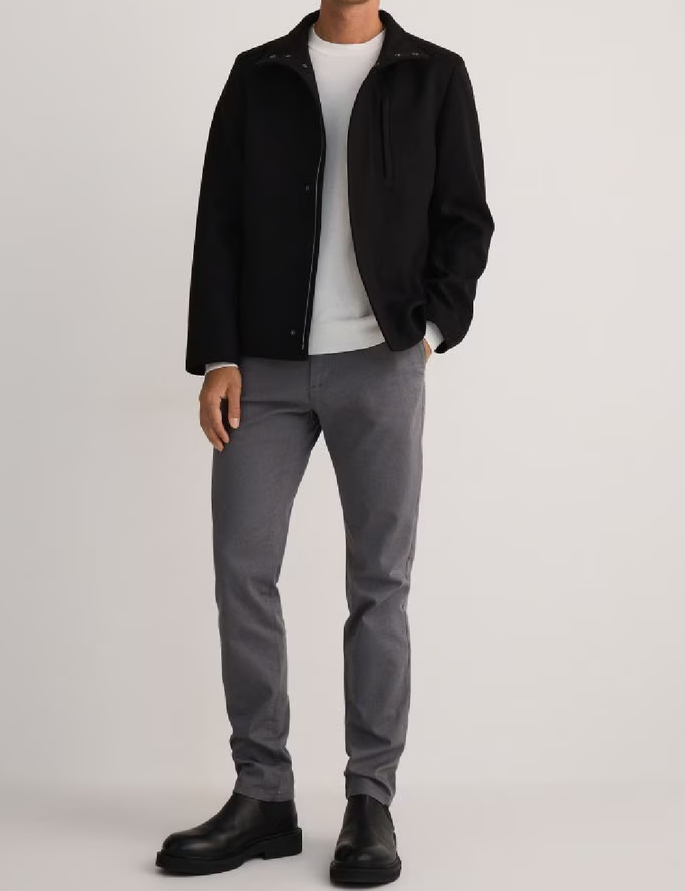 Jacheta Reserved, negru