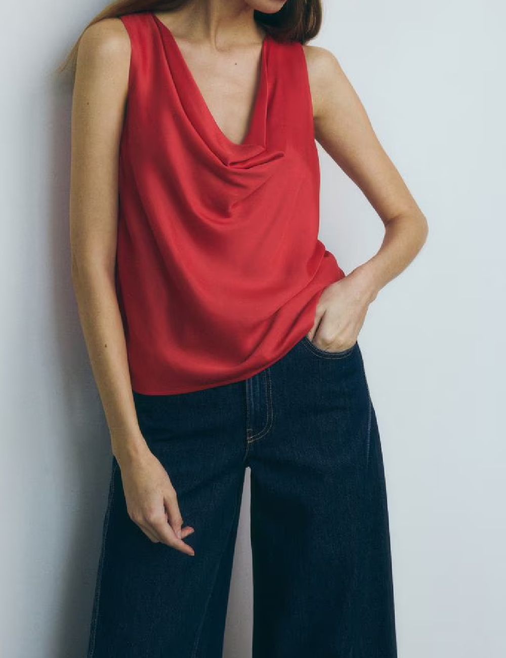 Bluza Reserved, rosu - 1 | YEO