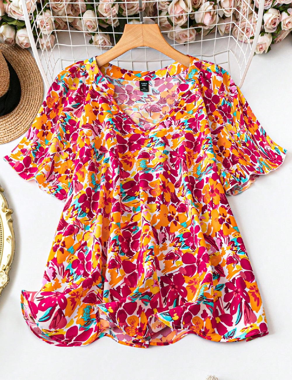 Bluza SHEIN CURVE, mix culori