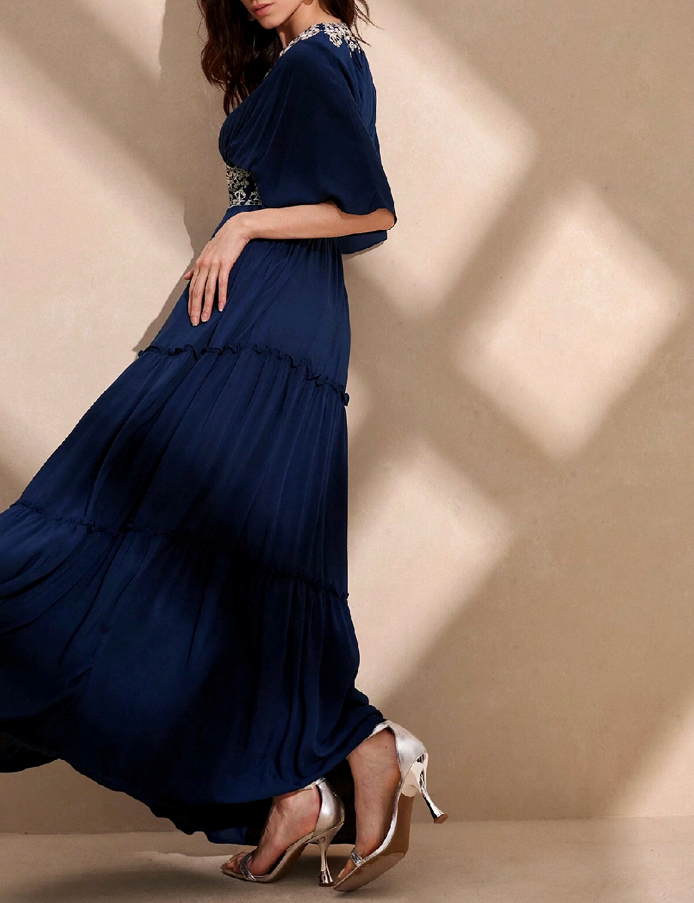 Rochie lunga SHEIN, bleumarin - 1 | YEO