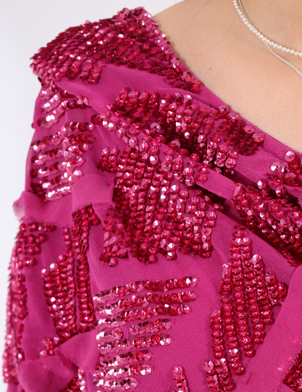 Rochie lunga Arrange, magenta - 1 | YEO
