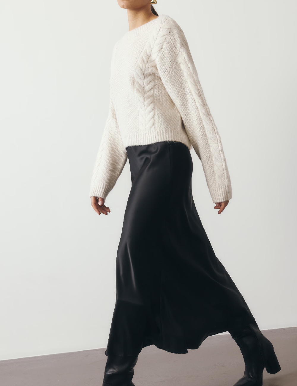 Fusta Reserved, negru - 1 | YEO