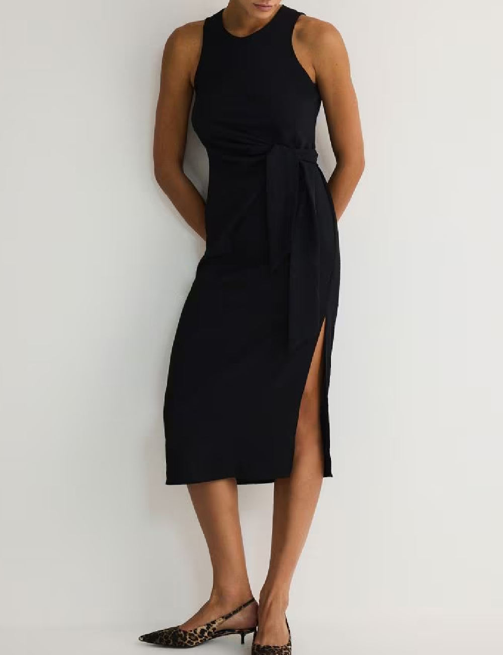 Rochie medie Reserved, negru