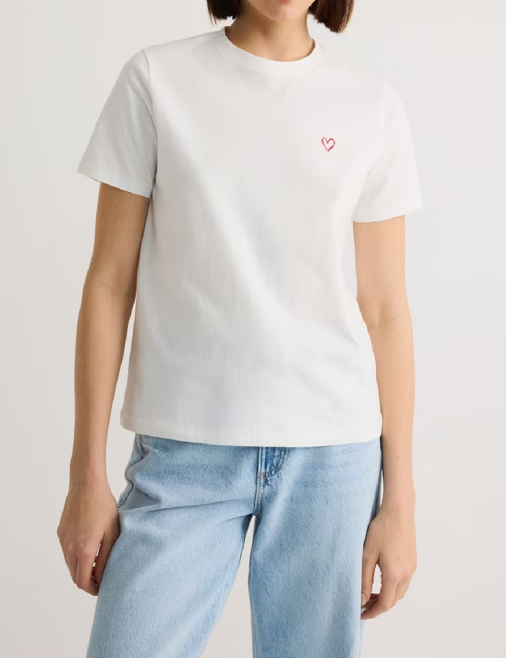 Tricou Reserved, alb