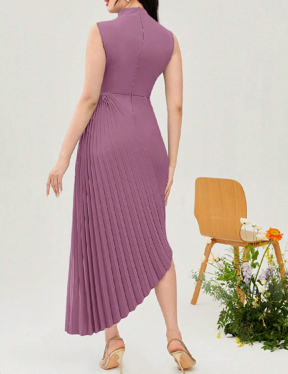 Rochie medie SHEIN, mov - 1 | YEO
