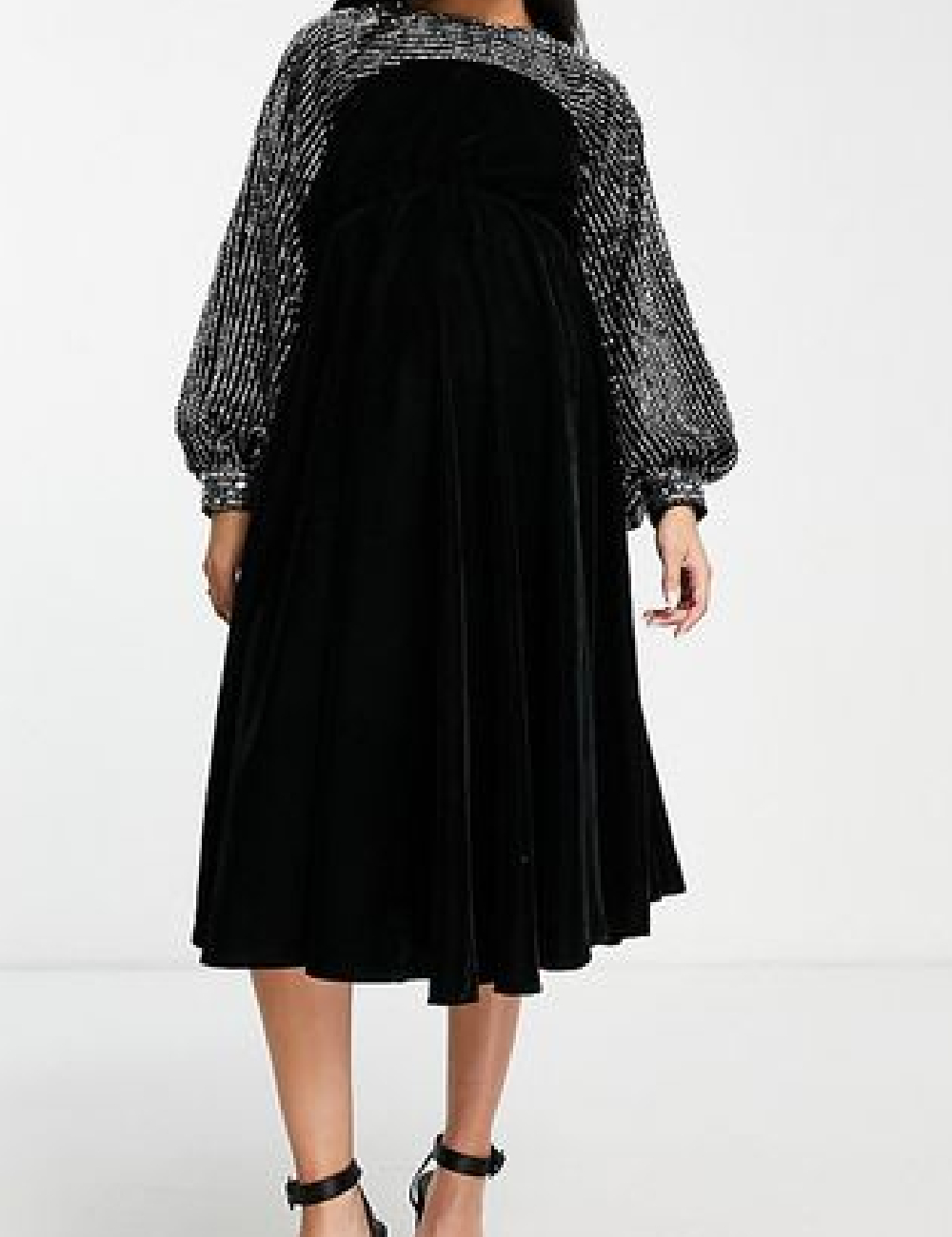Rochie medie Asos Maternity, negru - 1 | YEO