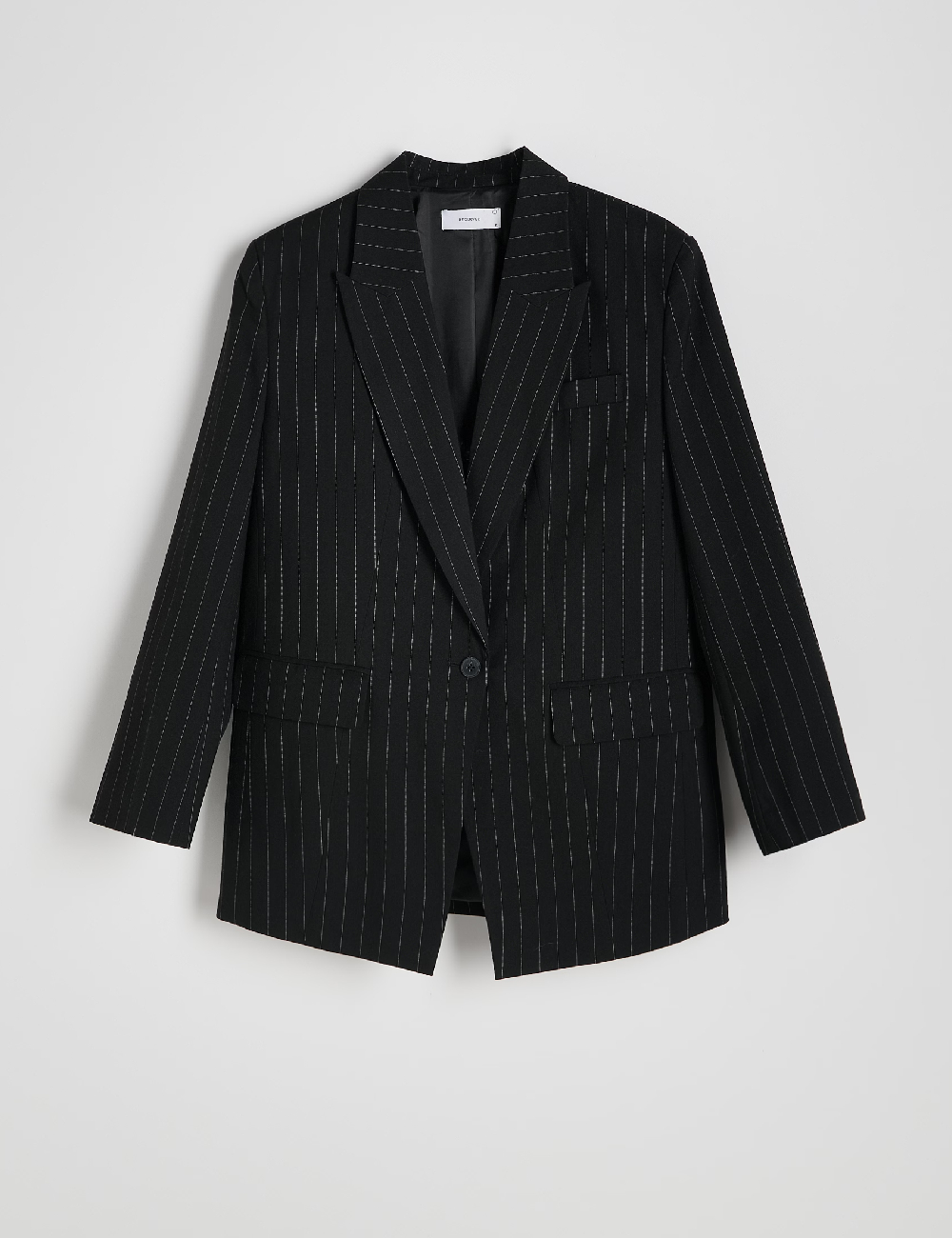 Sacou Reserved, negru - 1 | YEO
