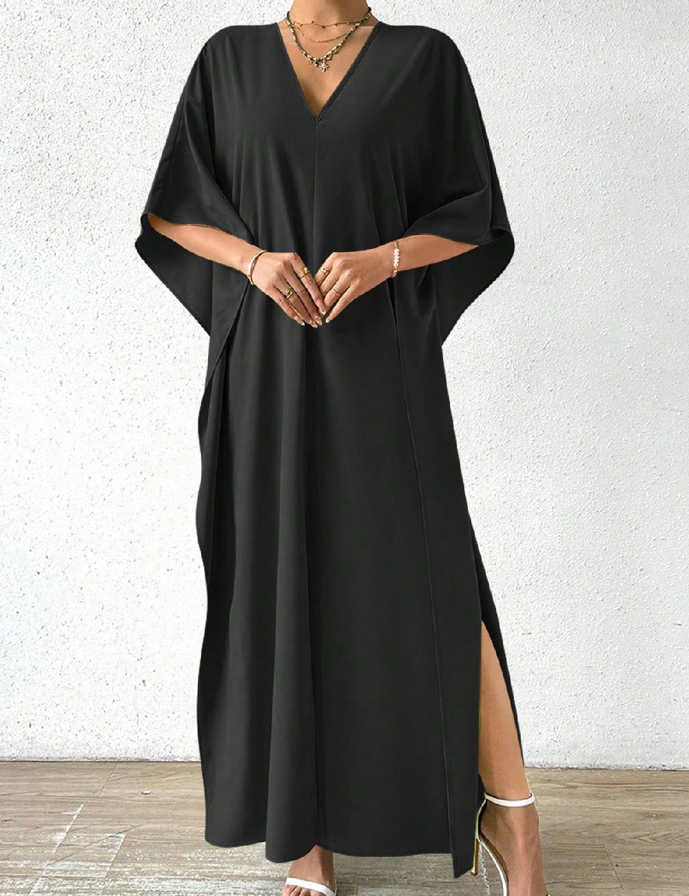 Rochie lunga SHEIN, negru