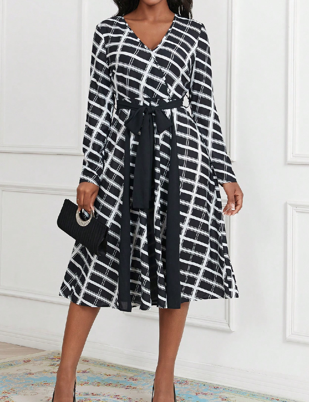 Rochie medie SHEIN, negru