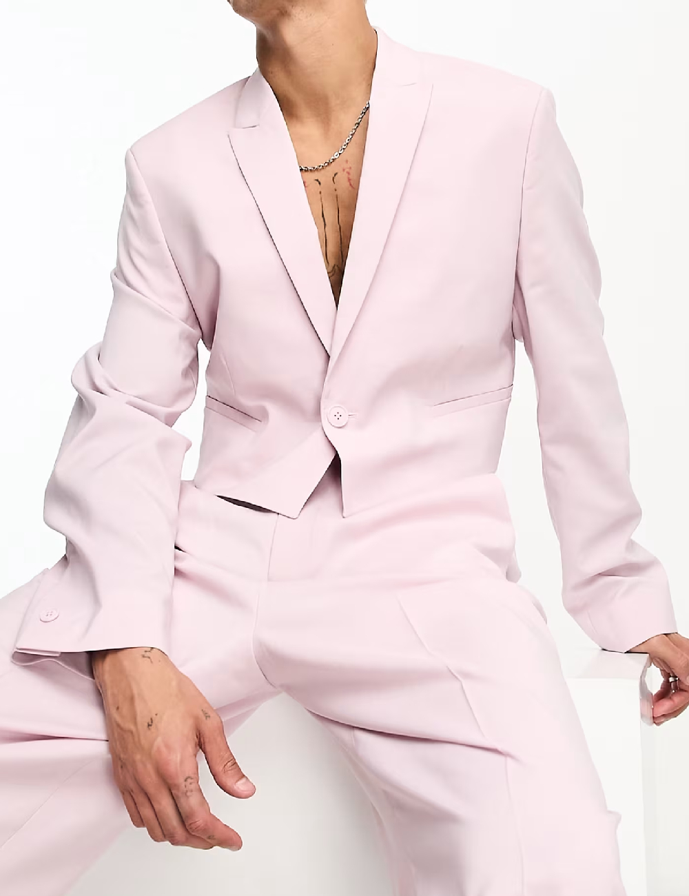 Sacou ASOS, roz
