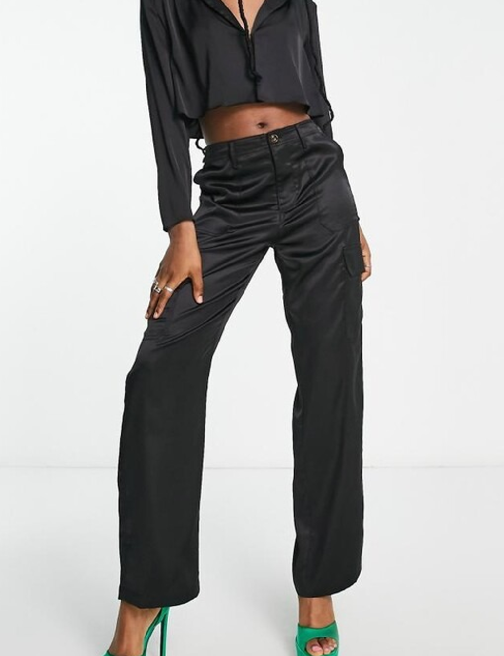 Pantaloni Signature 8, negru