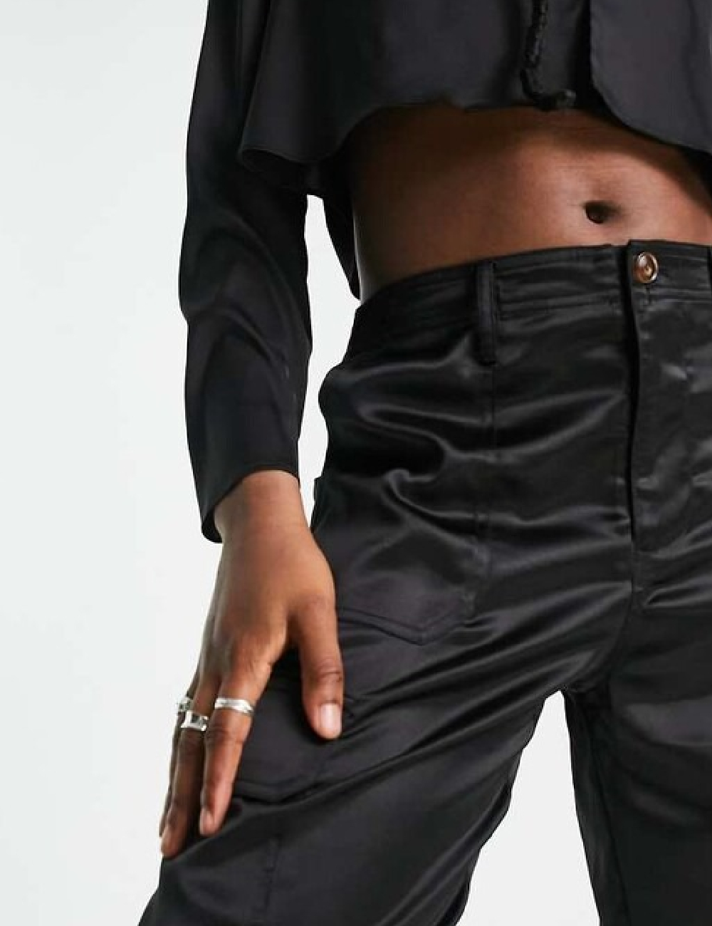 Pantaloni Signature 8, negru - 1 | YEO