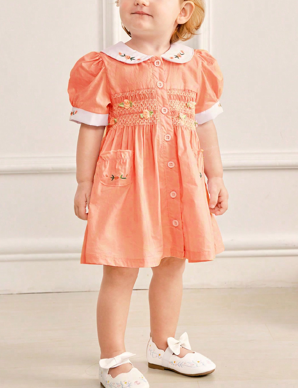 Rochie Shein Kids, portocaliu