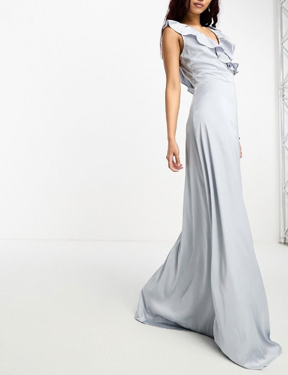 Rochie lunga TFNC London, gri - 1 | YEO