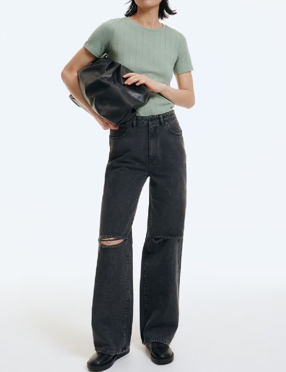 Tricou Reserved, verde - 1 | YEO