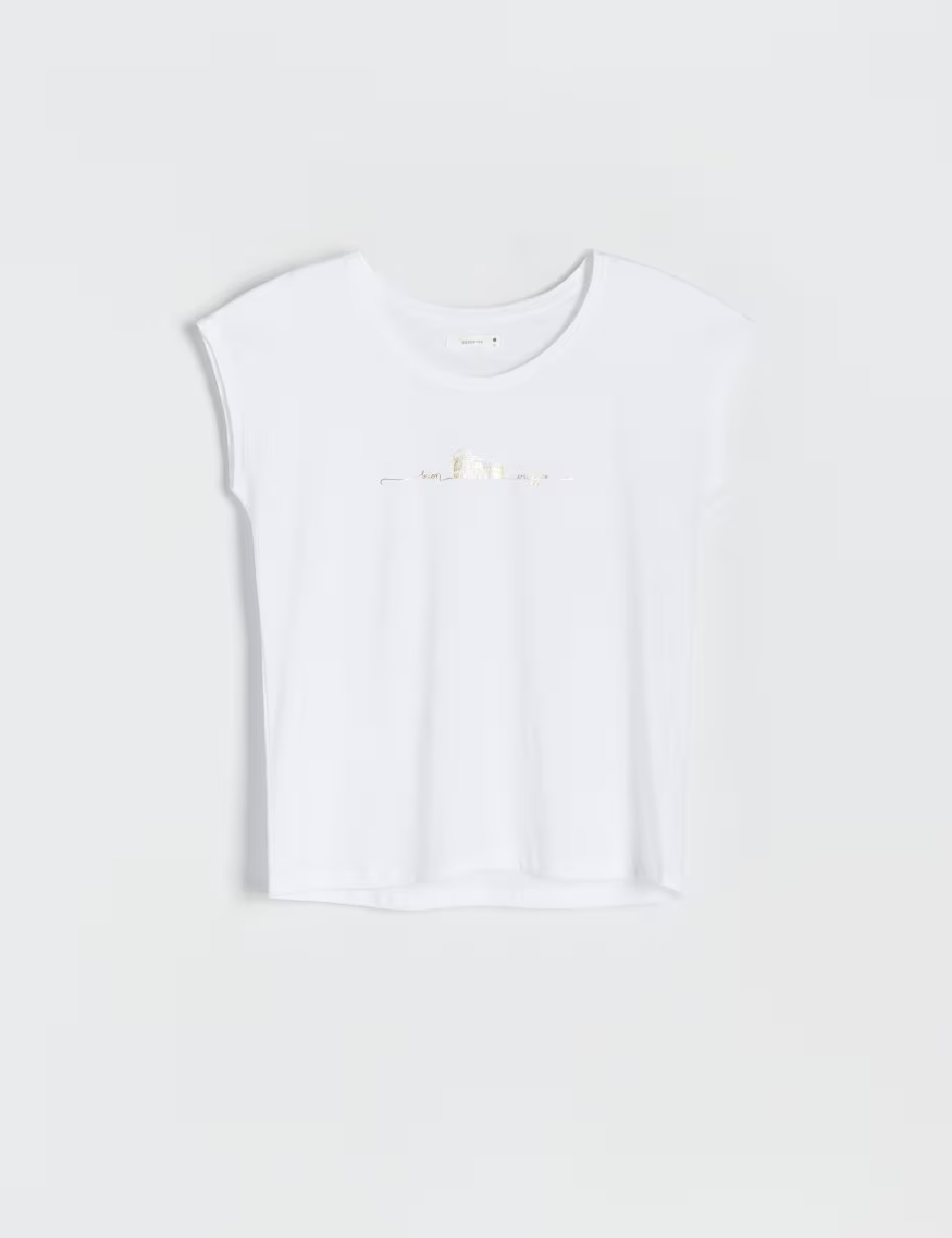 Tricou Reserved, alb