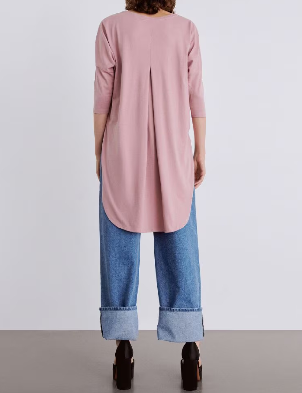 Bluza Oversize Reserved, roz pudra - 1 | YEO