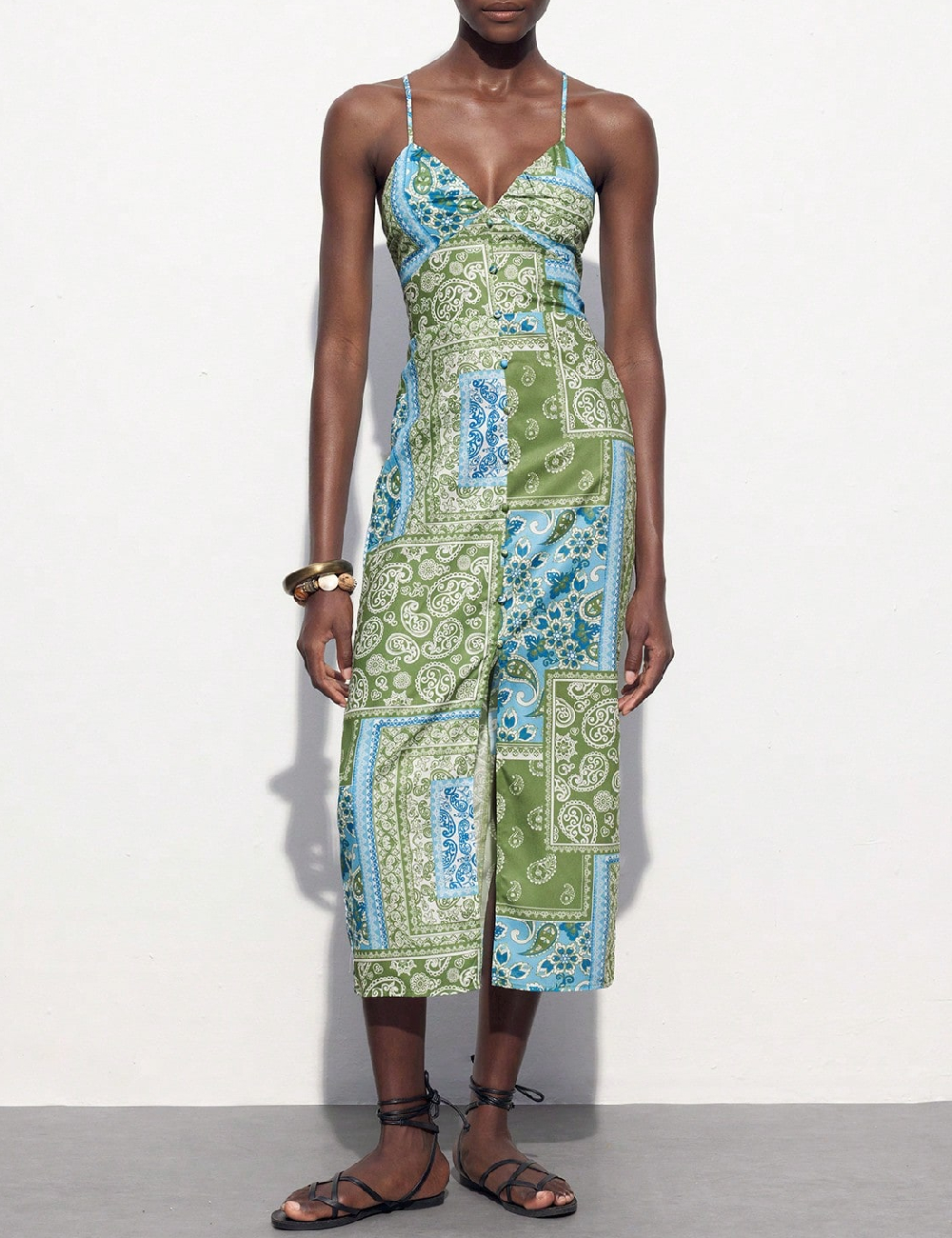 Rochie medie SHEIN, verde