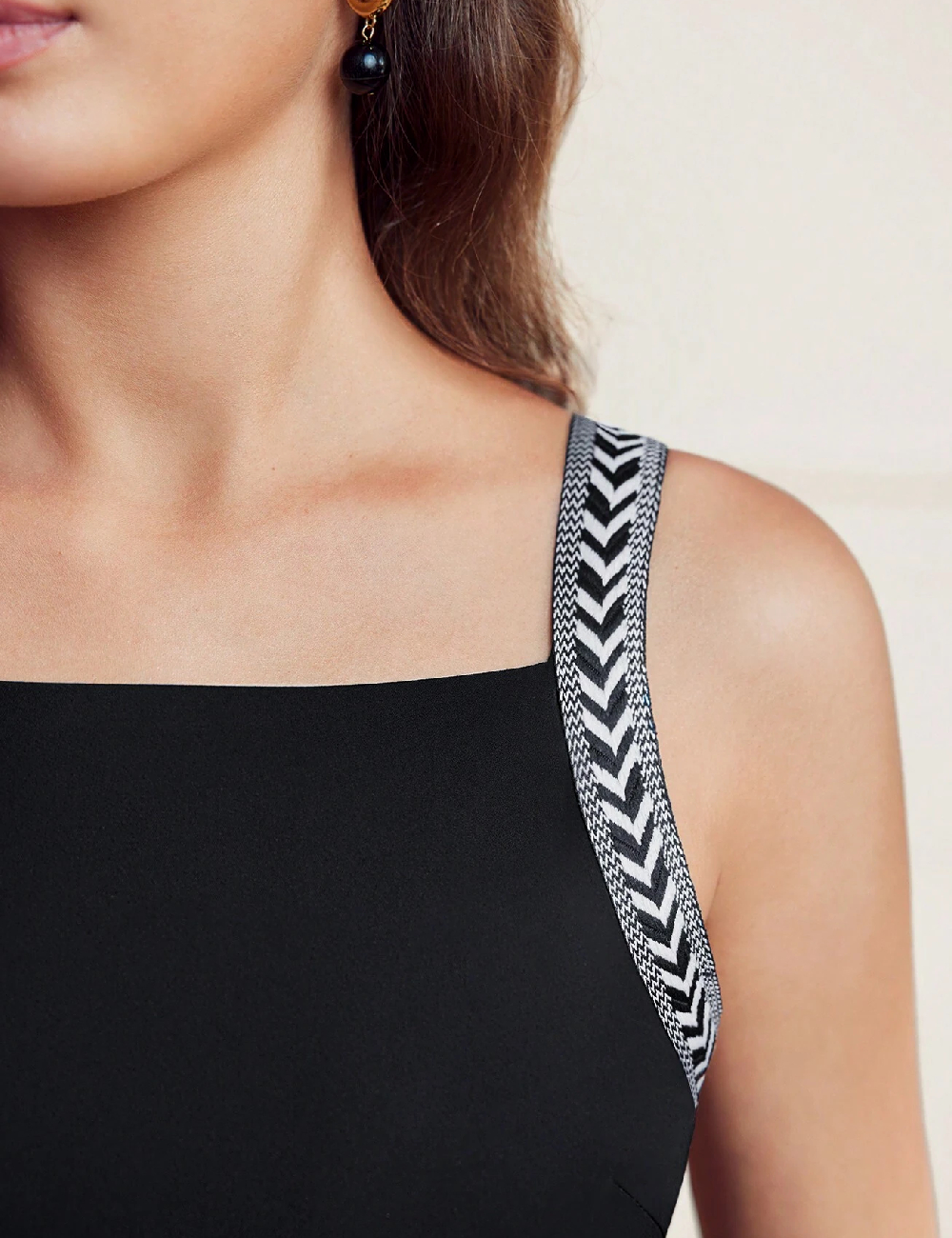 Rochie medie MOTF, negru - 1 | YEO